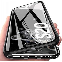 copy of Galaxy Note 10 plus - Etui lux metallique double face avec verre trempé