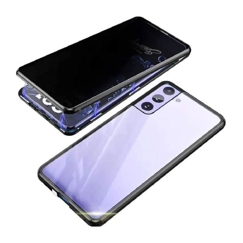 copy of Galaxy S10 - Etui lux metallique double face avec verre trempé