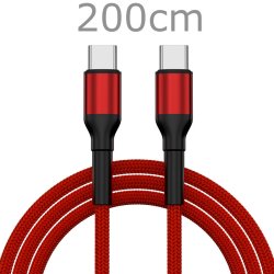 Câble USB C type C 200cm...