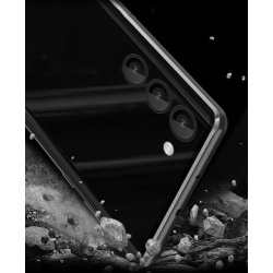 Coque Galaxy S23 Magnétique double verre Noire