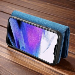 iPhone 13 - Portefeuille étui coque détachable Bleu