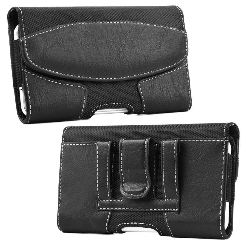 Poche universelle ceinture pochette en cuir pour iphone 14pro max /13promax/12 pro max