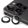 iPhone 15 Pro/Max/15 Plus/15 - Kit de 3 Verres Caméra - Noir