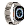 apple watch ultra - Bracelet métal titan fermeture papillon