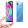 Galaxy A40 - Coque transparente anti choc