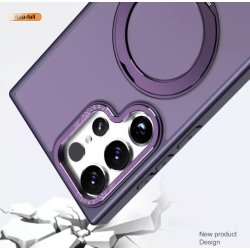 Galaxy S24 Ultra S24 plus S24 - Galaxy S24 ultra - Coque Magnétique support magsafe Violet