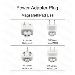 Version EUR pour adaptateur secteur Apple modèle A1561