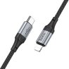 HOCO Cable USB C vers Lightning iphone 1m en Nylon