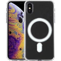 copy of iPhone 12 pro/12-  Coque Transparente avec Cercle magnétique intégré