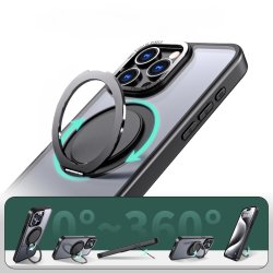 copy of iPhone 12 pro/12 - Coque Transparente avec Cercle magnétique intégré