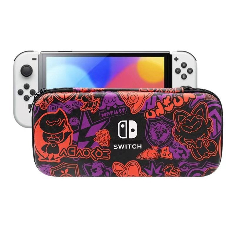 Sac de rangement violet pour Nintendo Switch OLED