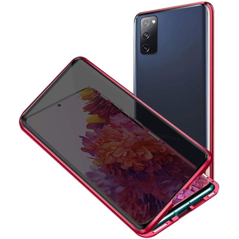 copy of Galaxy S10 - Etui lux metallique double face avec verre trempé