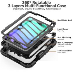 iPad Air 5/4, iPad Pro 11 pouce Housse Etui ultra rigide   (avec rayure Pencil et béquille)