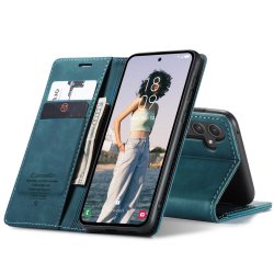 Galaxy A55 - étui support rétro avec pochettes