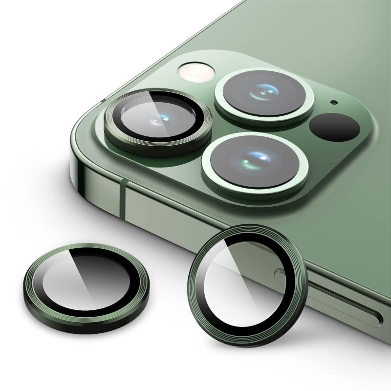 iPhone 12 pro/11Pro/Max - Kit de 3 Verres Caméra - VERT