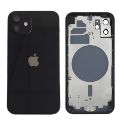 iPhone 12 - Châssis Vide Noir (Origine Demonté) Grade A