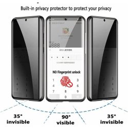 Galaxy S24/Ultra/Plus - Double coques métalliques avec protection en verre trempé