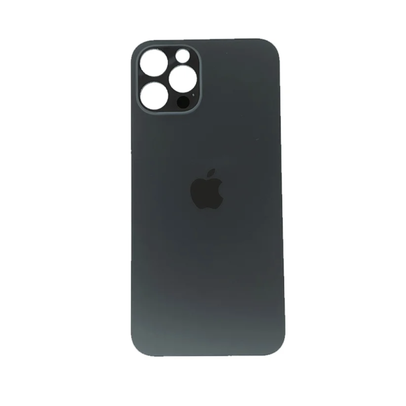 iPhone 12 pro - Vitre arrière Noir (avec logo)