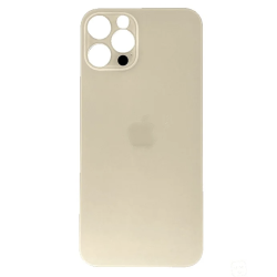 iPhone 12 pro Max - Vitre arrière Doré (avec logo)