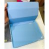 iPad Air (M2) 13 pouces 2024/ipad pro 2018/2020 smart case housse sport- étui support smartcase souple Bleu