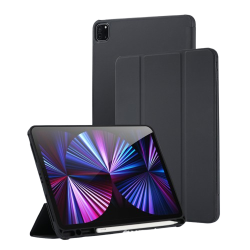 iPad Air (M2) 13 pouces 2024/ipad pro 2018/2020 smart case housse sport- étui support smartcase souple NOIR