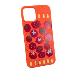 iPhone 15/14/14/13/12 - Coque resistante style tomates