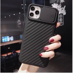 Coque iPhone 11 pro Max - Coque avec Protection caméra Antichoc porte coulissante caméra