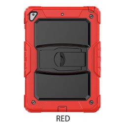 iPad 10/9/8/7/6/5/Air2/1 - housse anti choc ultra robuste Rouge