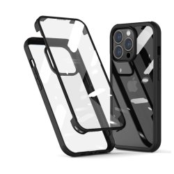 copy of iPhone 12 pro/12 - black case amouvable caméra protection