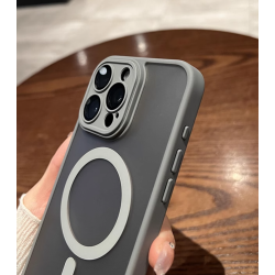 copy of iPhone 12 Pro Max - Coque Transparente avec Cercle magnétique intégré