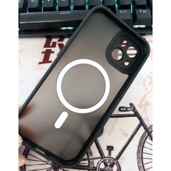 copy of iPhone 12 Pro Max - Coque Transparente avec Cercle magnétique intégré