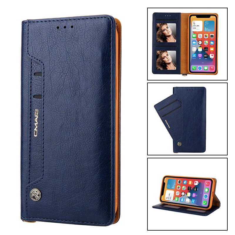 iPhone 16 Pro(Max)16(plus) - Etui clapet portefeuille avec pochette separable