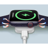 Apple Watch 10/9/8/7/6/SE - chargeur magnétique sans fil