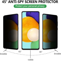 S20FE/A53/A52/A51 - Protection écran avant Film en verre trempé anti-espion