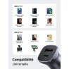 copy of Quick Charge 3.0 Chargeur Voiture 18W 2-Port USB Chargeur Allume Cigar