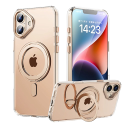 copy of iPhone 12 pro/12-  Coque Transparente avec Cercle magnétique intégré