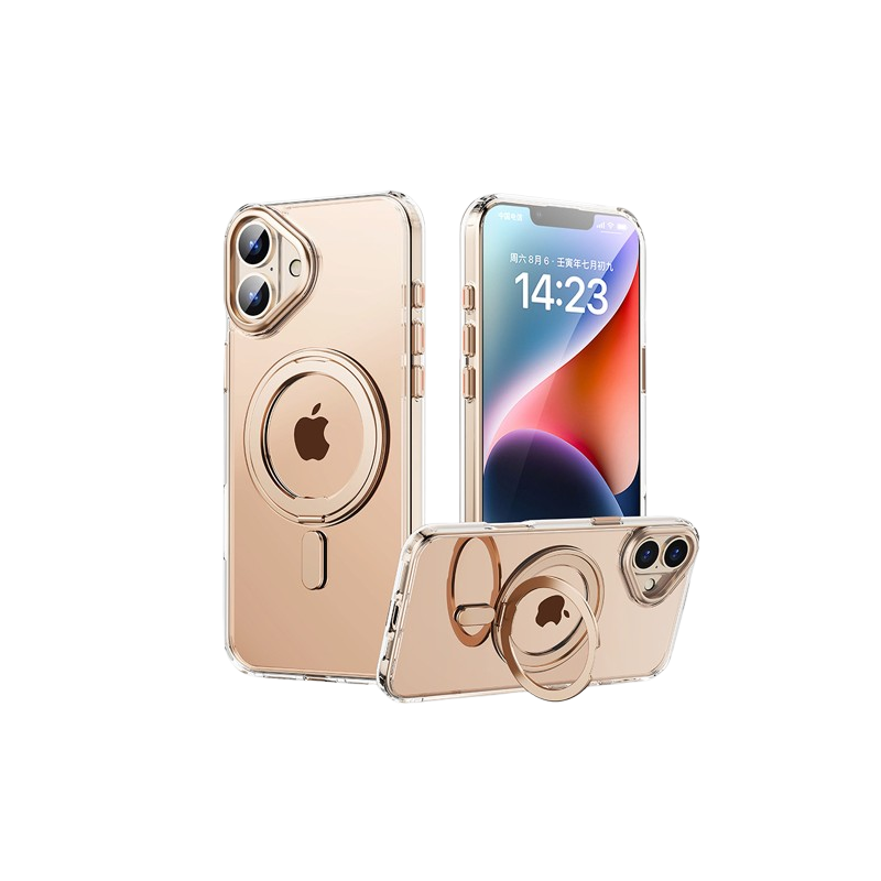 copy of iPhone 12 pro/12 - Coque Transparente avec Cercle magnétique intégré