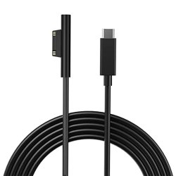 Surface Pro Câble de charge 65W USB C Surface vers USB-C compatible Surface Surface 1,0 m