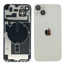 iPhone 14  -  Vitre Cache Arrière Blanc (Origine Démonté) - Grade A