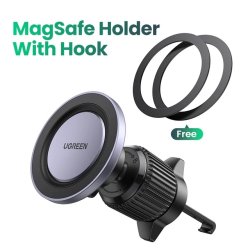 Support magsafe UGREEN téléphone magnétique pour la voiture