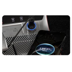 Chargeur allume cigare CAFELE Voiture 30W  Port USB + PD Chargeur