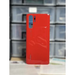 Vitre arrière Huawei P30 Pro Orange + Adhésif