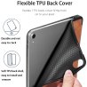 iPad Air M2 2024, Air 5/4, iPad 11 Pro 2018 - étui support style smartcase cuir