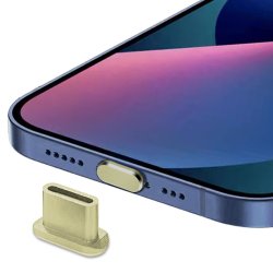 iPhone série 16/15 - bouchons anti-poussière de type C pour port de charge