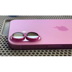 iPhone 16 (Plus) - Lot de 2 protections caméra en verre - Pink