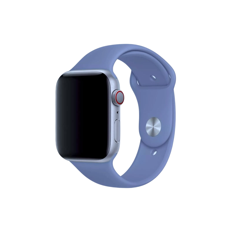 Apple Watch 46/45/44/42mm - Bracelet silicon Bracelet sport en silicone lavande