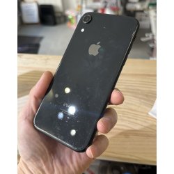 Châssis iPhone XR noir d'occasion pour pièces détachées.