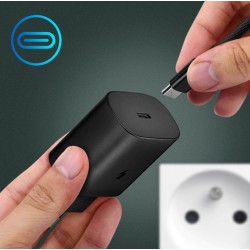 copy of Chargeur portable SAMSUNG CHARGEUR SECTEUR USB TYPE C 25W FAST CHARGE ORIGINAL SAMSUNG NOIR