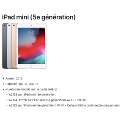 copy of iPad mini 5  - étui support smartcase souple Noir
