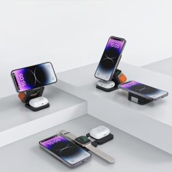 copy of Chargeur Dock  iPhone, station d'accueil iphone 3 en 1 Apple Watch airpod
